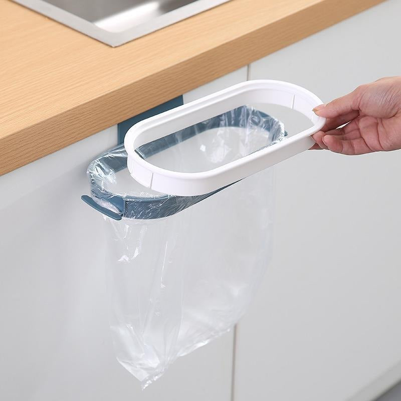 Portable Plastic Garbage Holder Kitchen Organzier