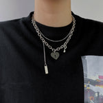 3pcs/set Metal Chain Necklace